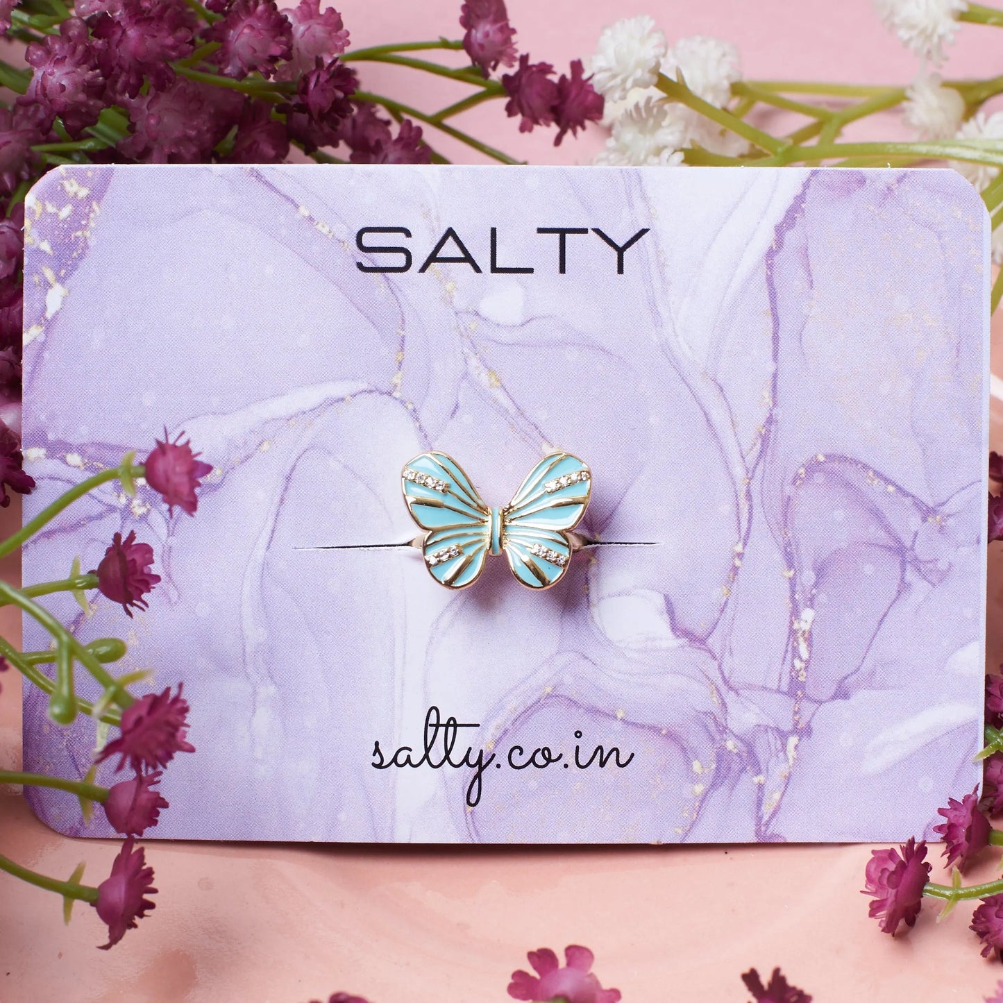 Butterfly Kiss Ring | Salty