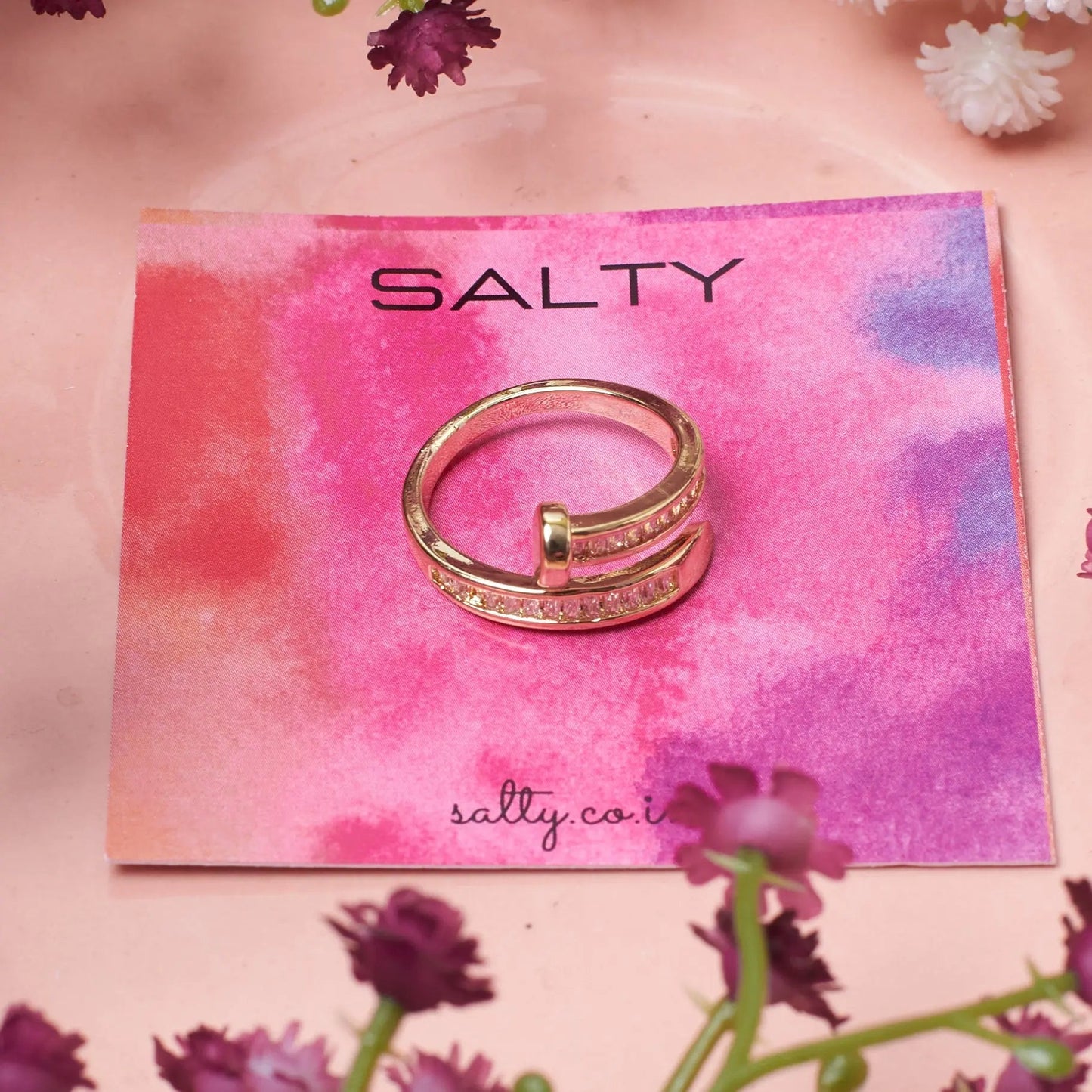 Celeste Golden Ring | Salty