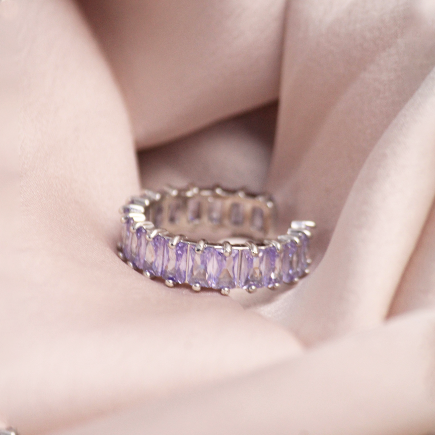 Charming Tennis Ring