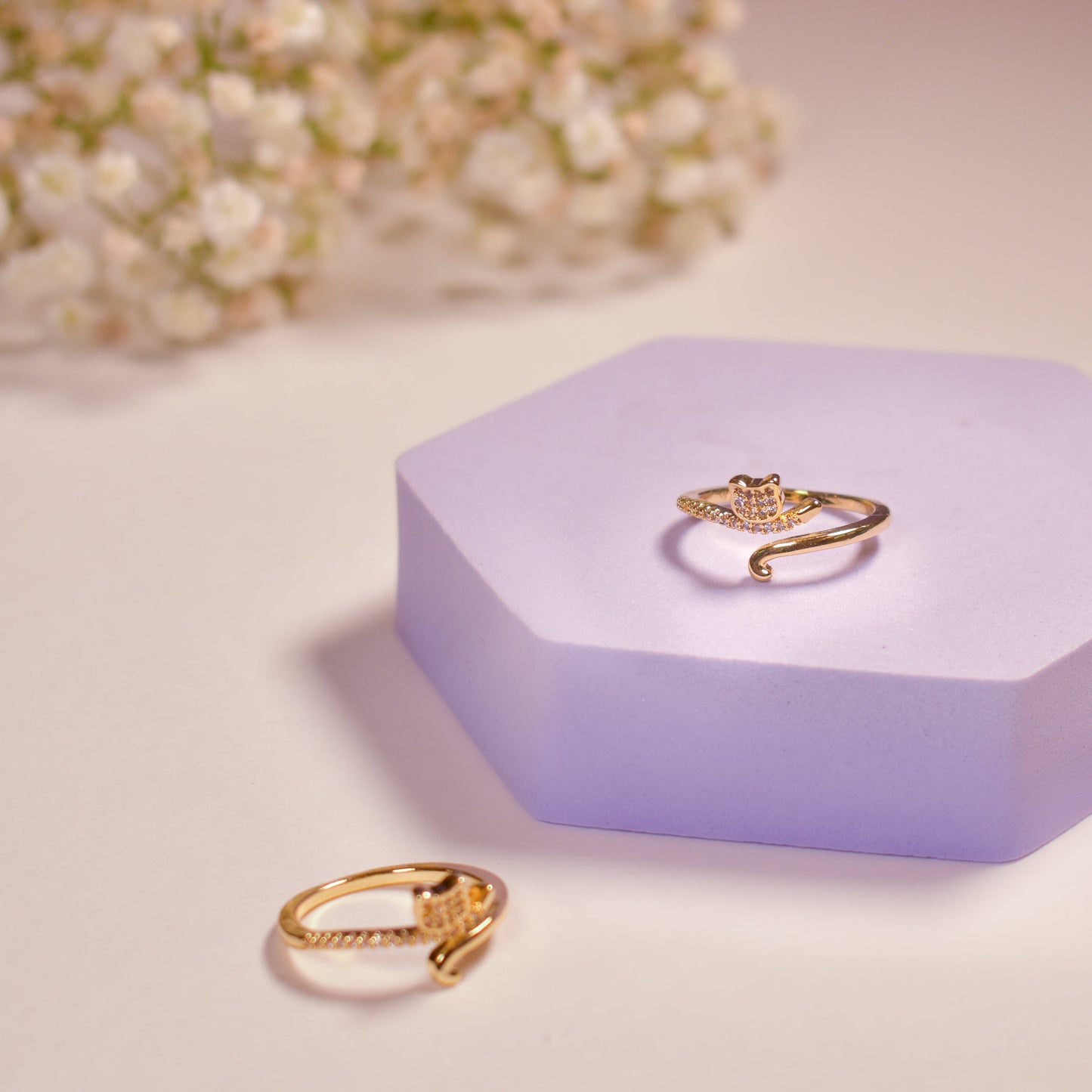 Chic Cat Ring Salty