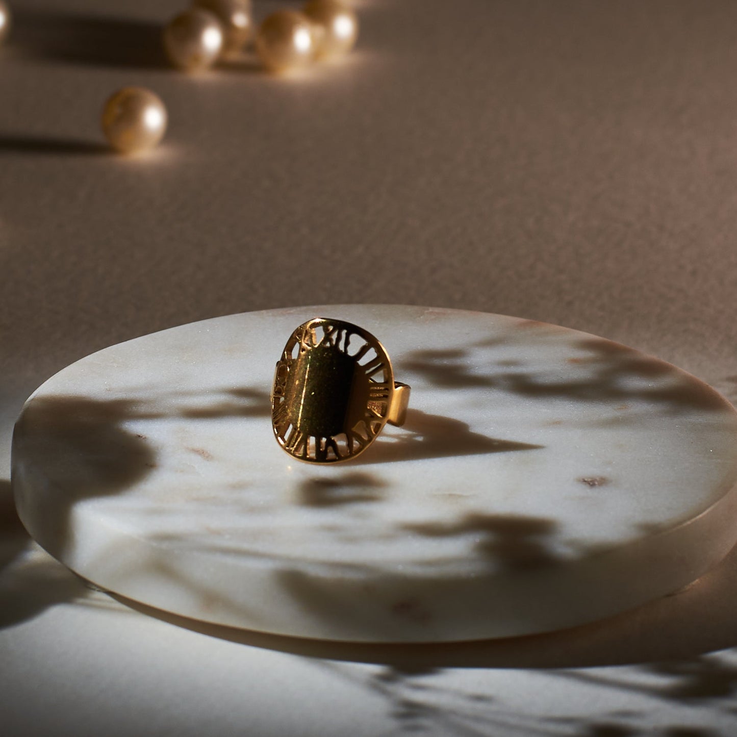 Chunky Auric Ring Salty