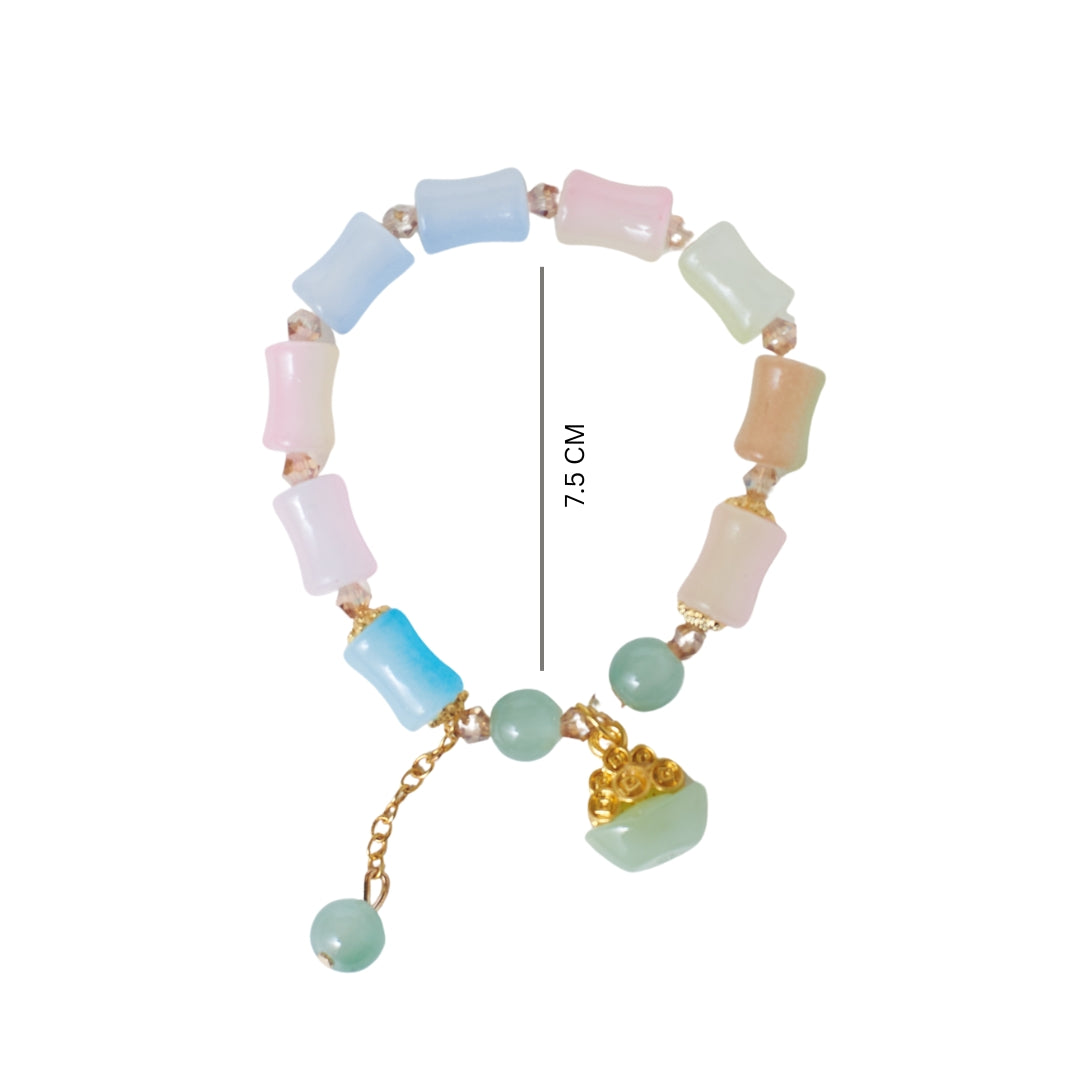 Citrine Joyful Beaded Bracelet | Salty