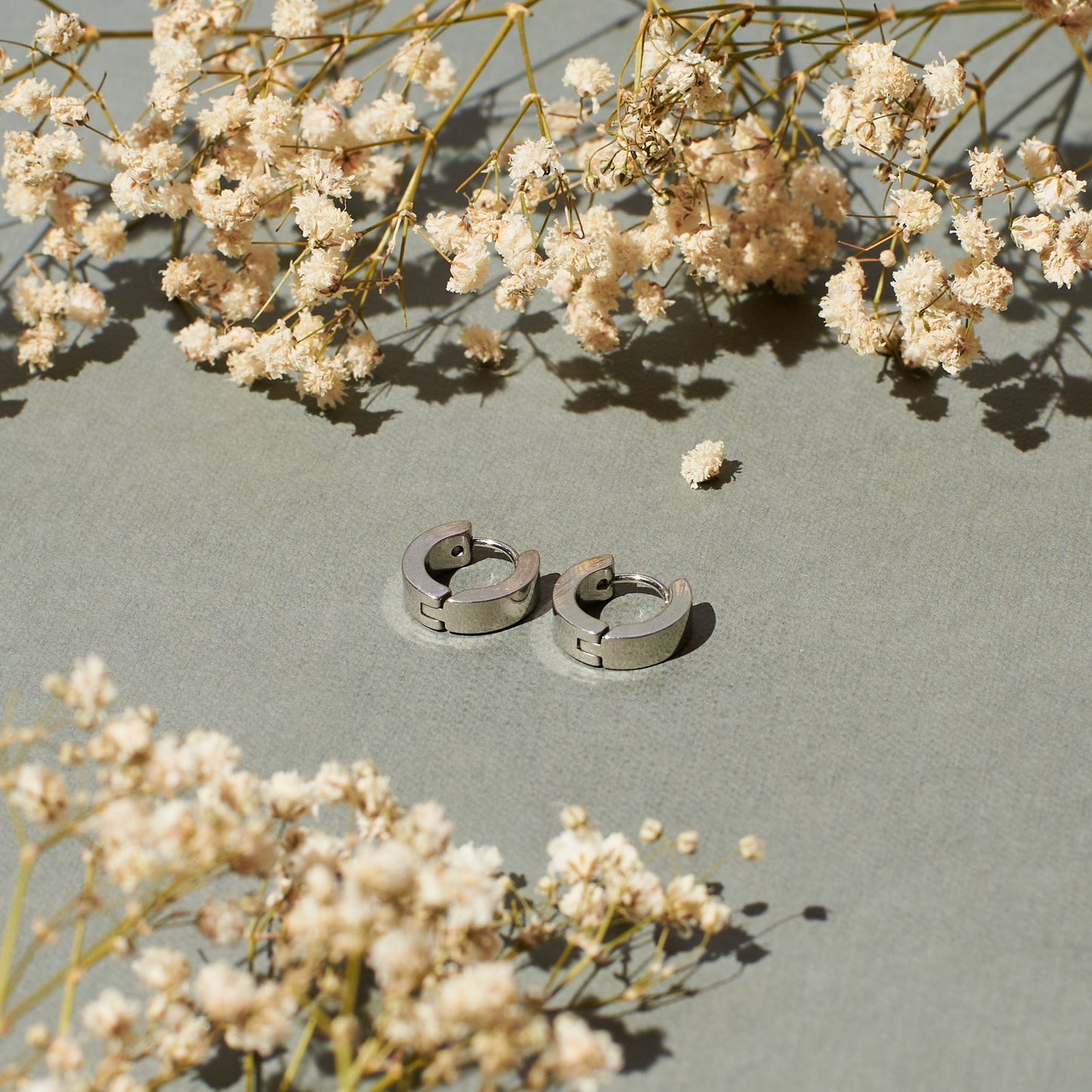 Classic Silver Hoop Salty Alpha