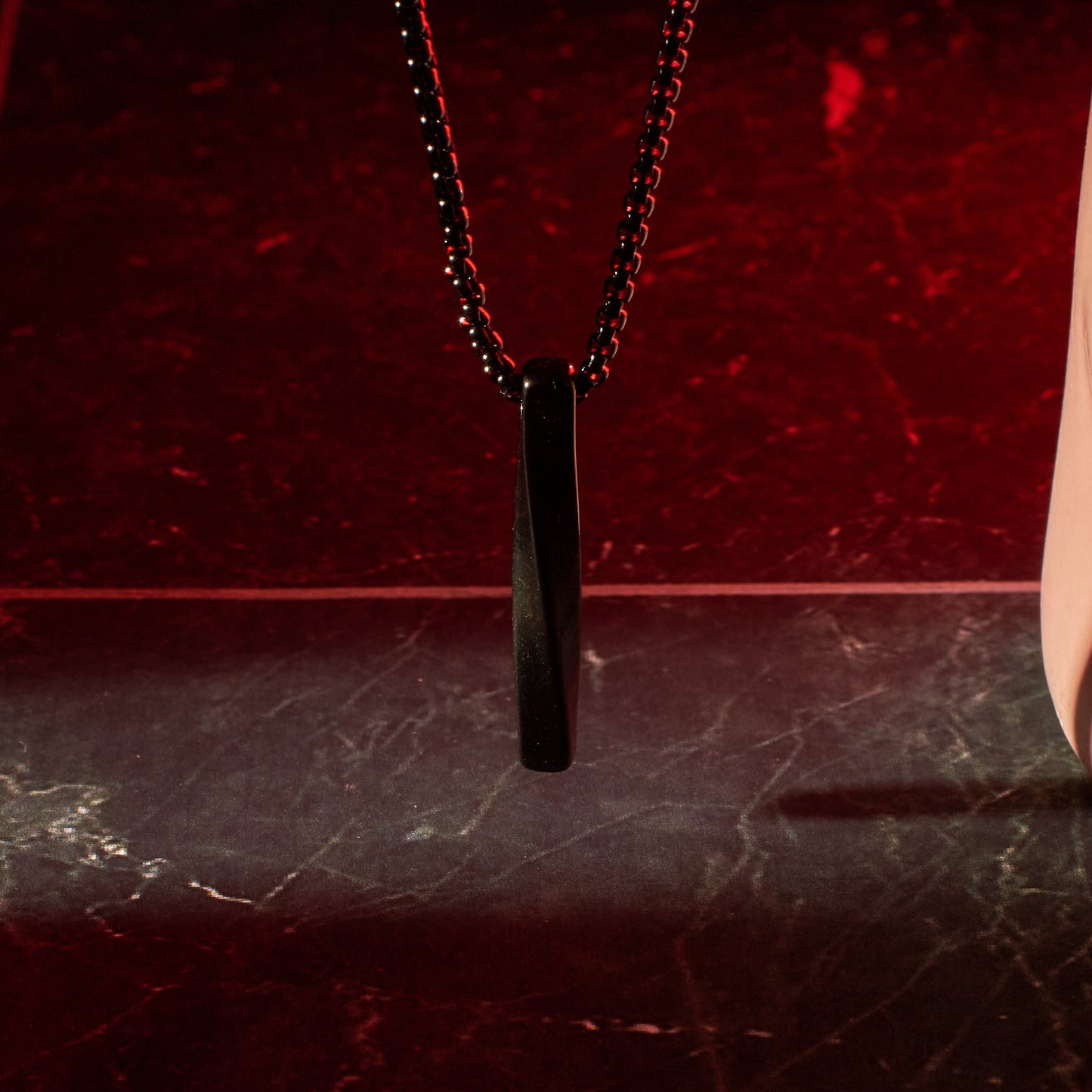 Collier Black Chain | Salty