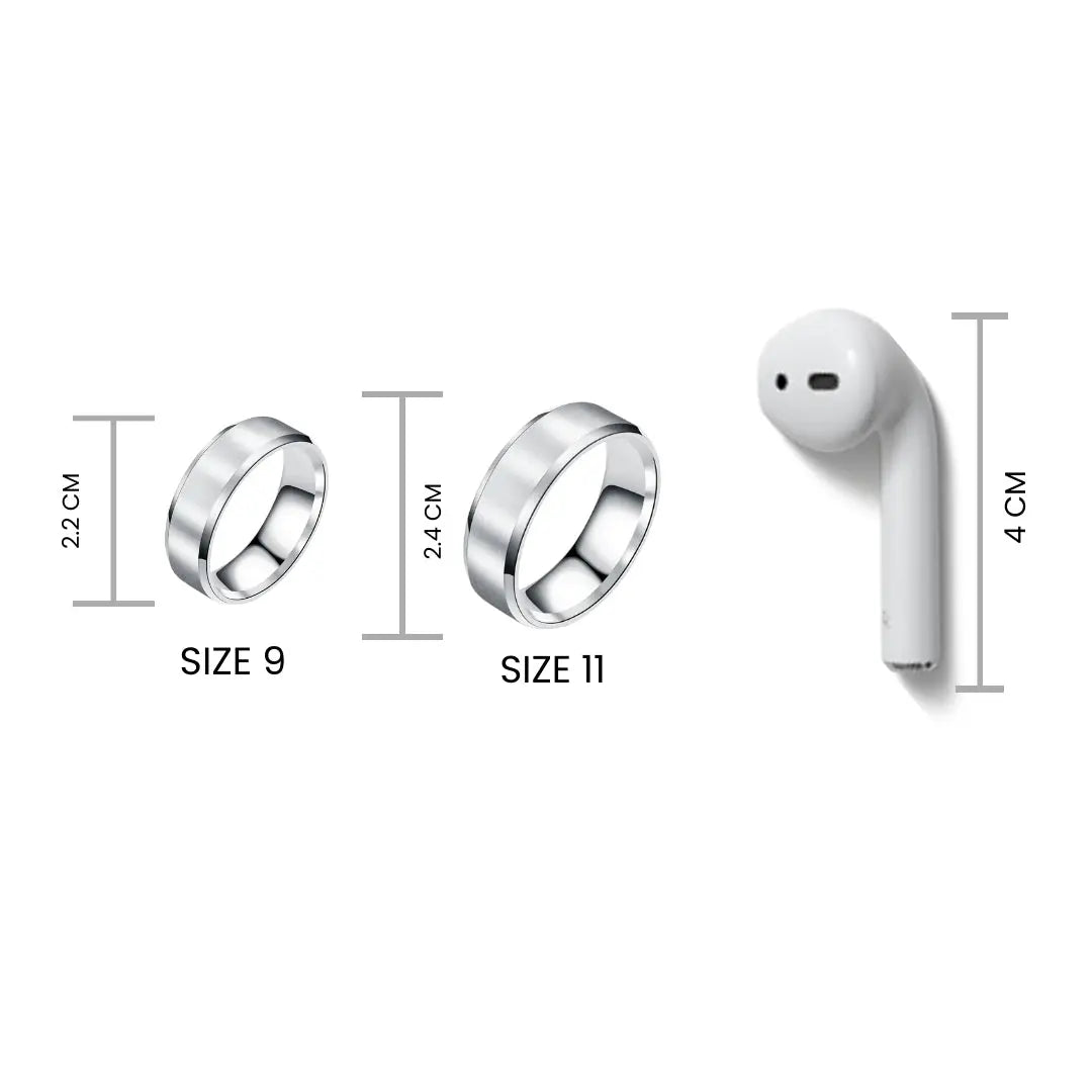 Cool Dude Plain Silver Ring | Salty