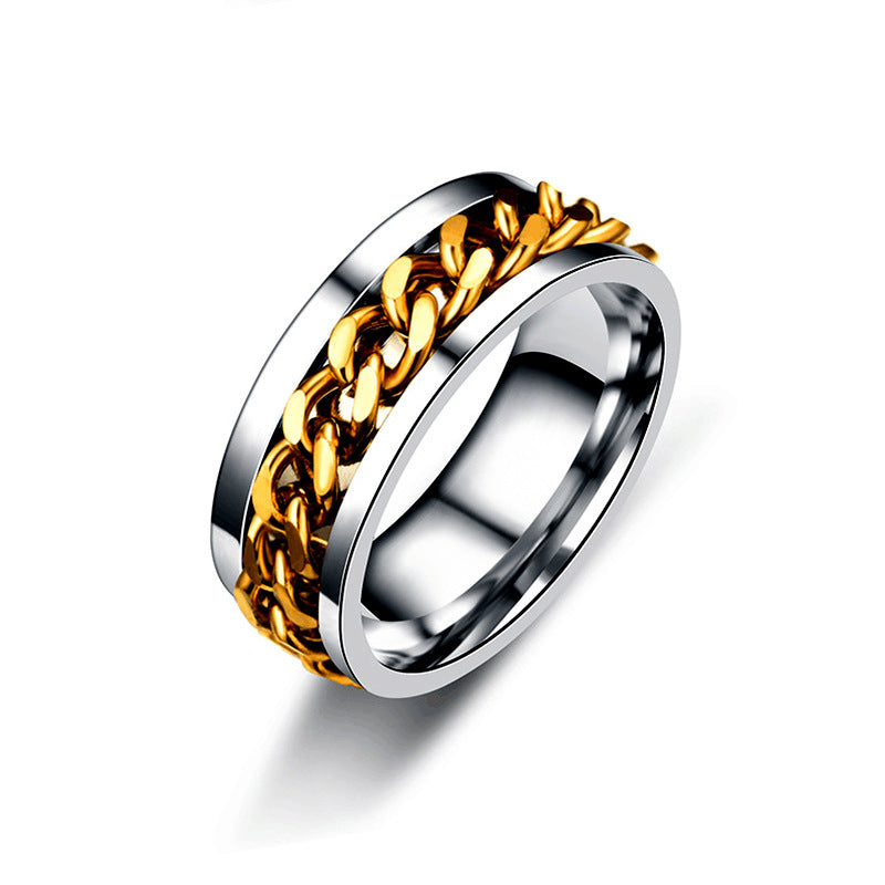 Jared Golden Chain Ring | Salty