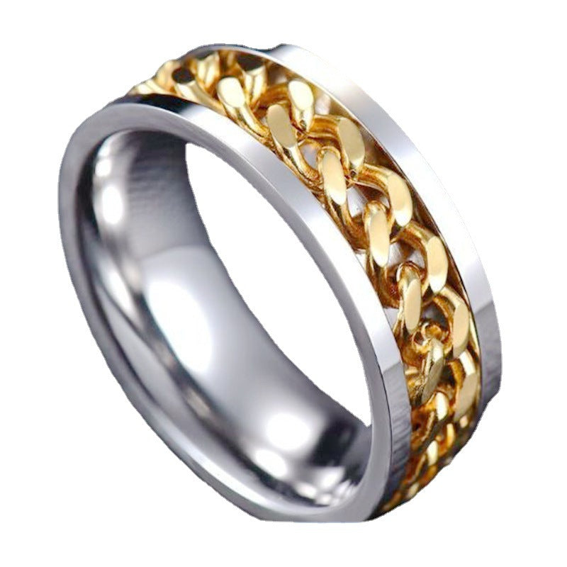 Jared Golden Chain Ring | Salty