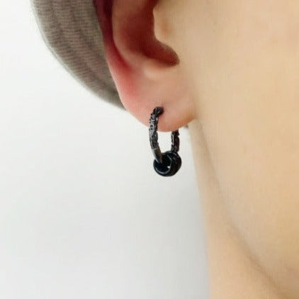 Bts Black Cool Hoop | Salty