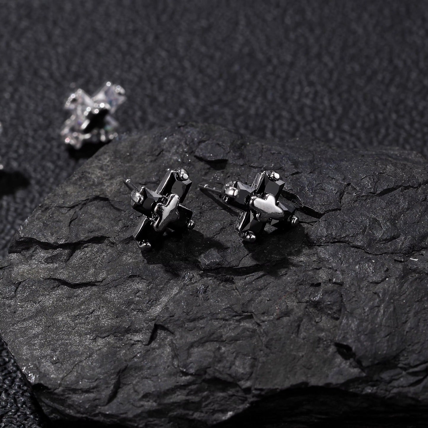 Modern Faith Black Studs | Salty