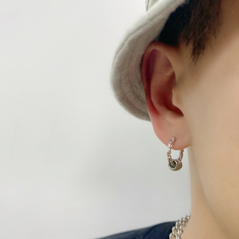 Courtly Silver Hoop | Salty