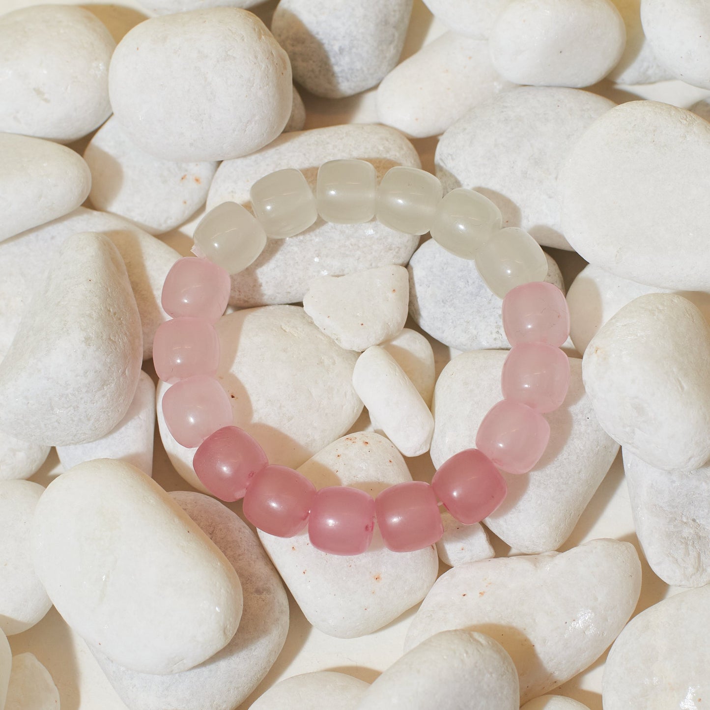 Blushing Blossom Beaded Band Salty