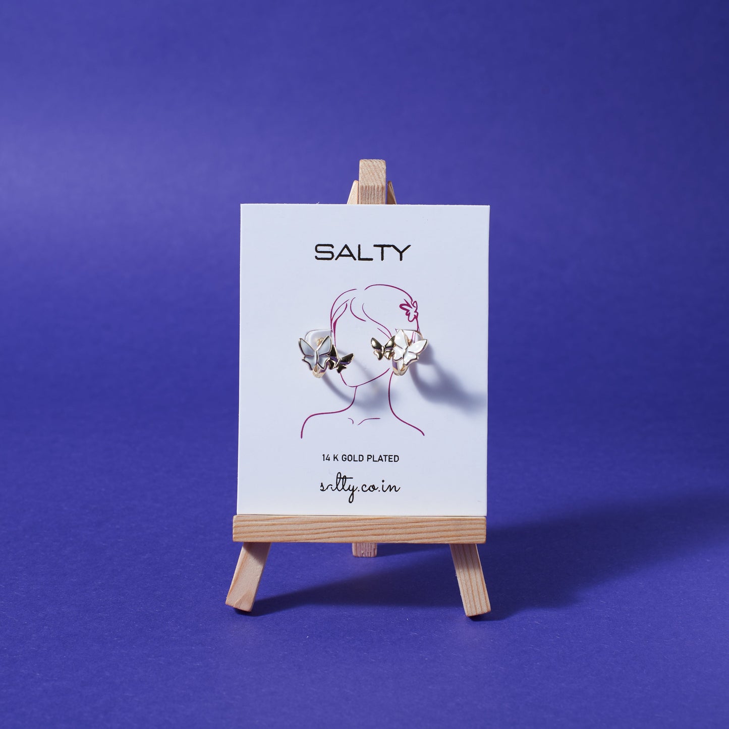 Crystal Cocoon Earrings Salty