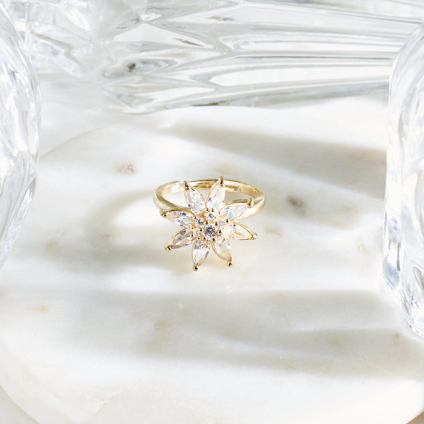 Cupid's Kiss Spinner Ring Salty