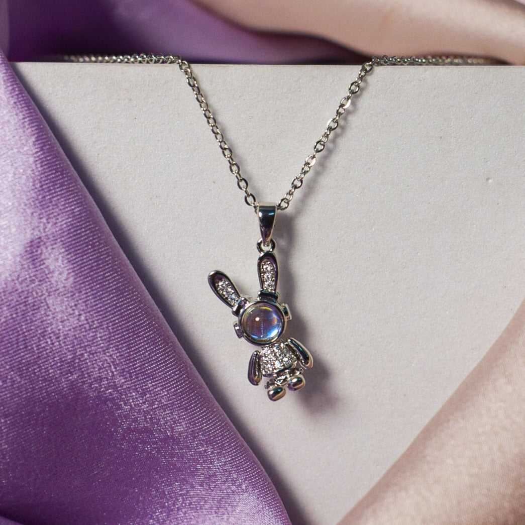 Galactic Explorer Silver Necklace Salty
