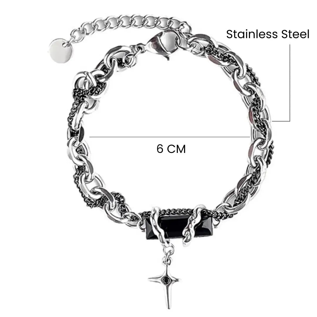 Dapper Design Stone Bracelet | Salty