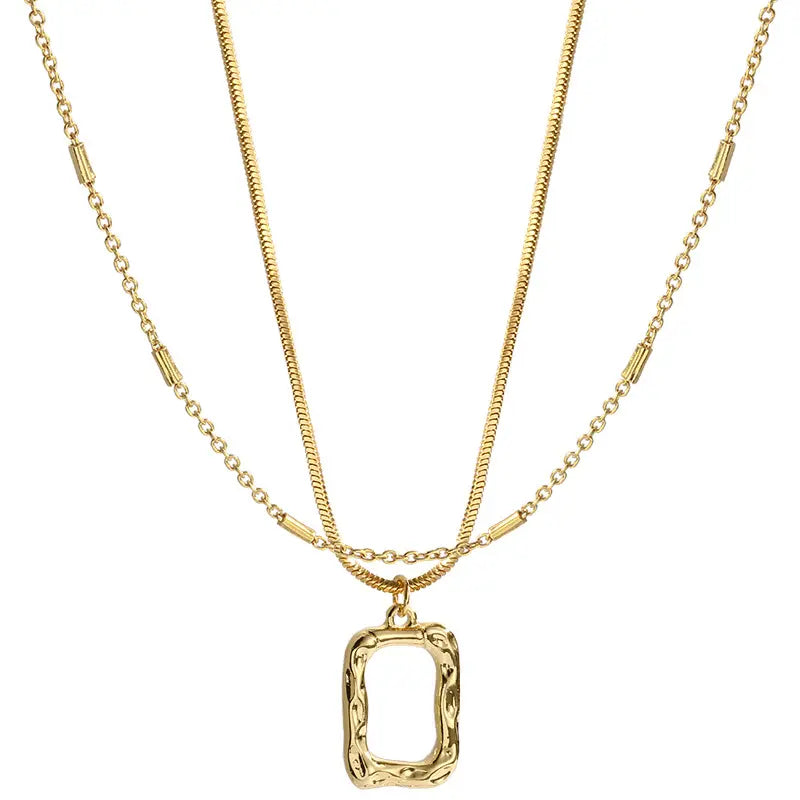 Dazzling Beehive Necklace - Gold Salty