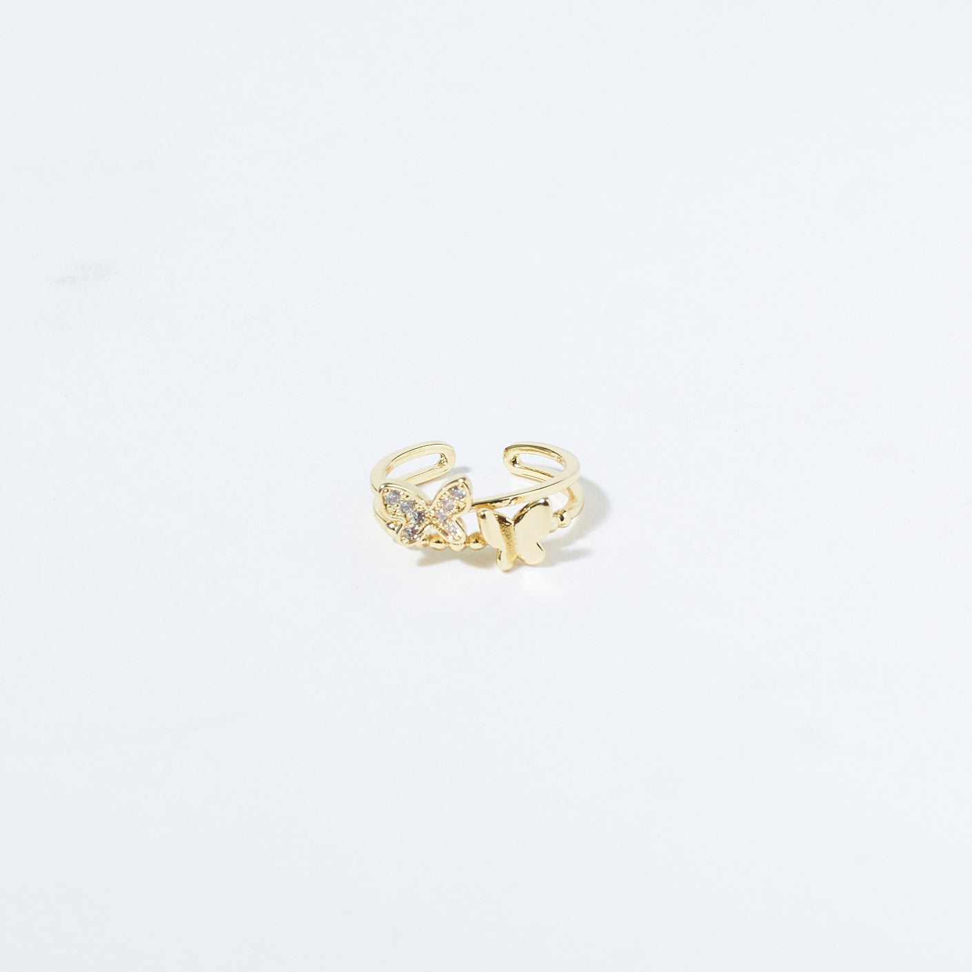 Dazzling Diva Butterfly Ring Salty