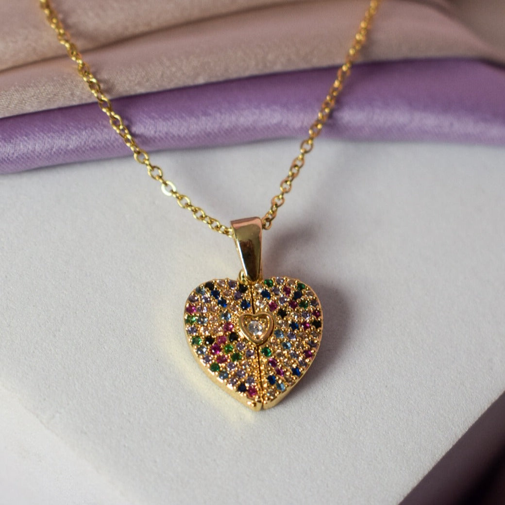 Dazzling Zirconia Brilliance Necklace Salty