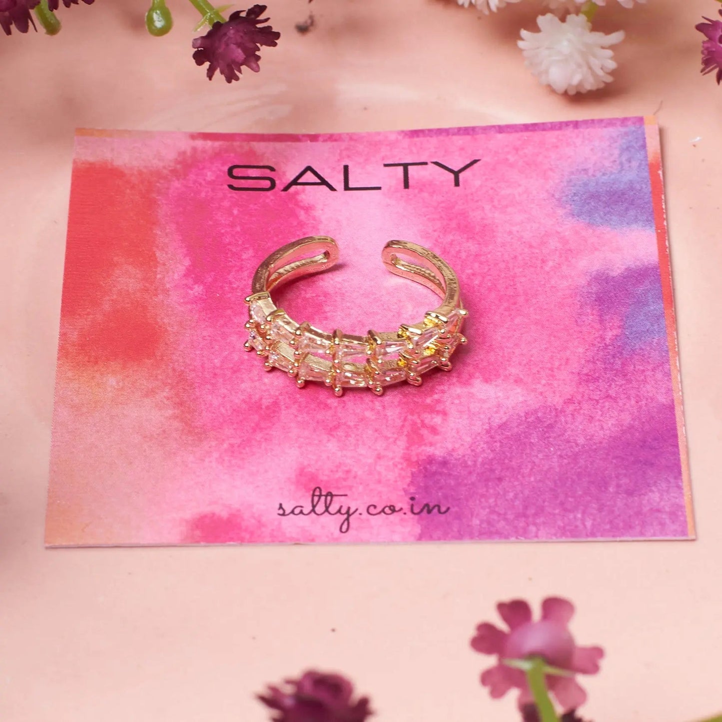 Diamond Elegance Ring | Salty