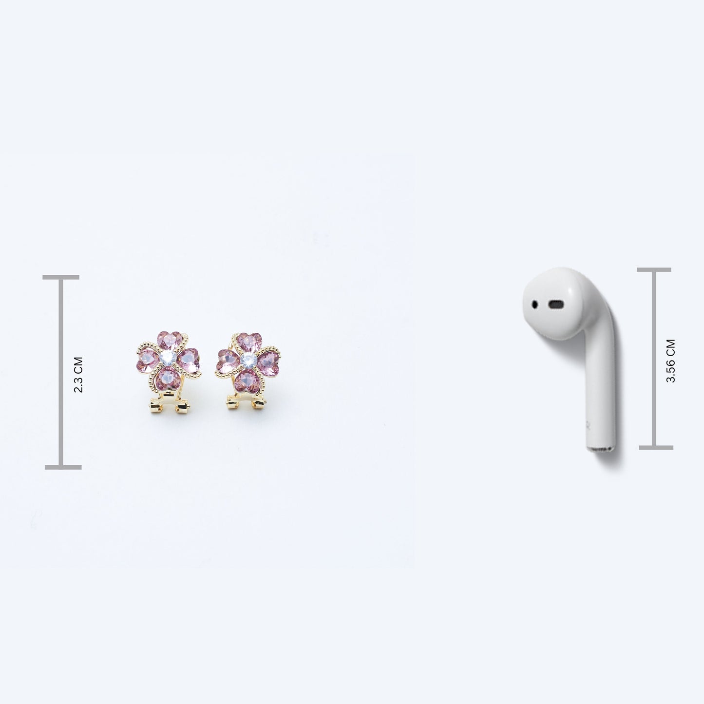 Diamond Daisy Earrings Salty