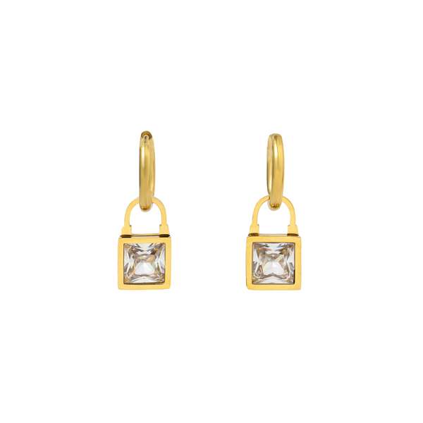 Rhapsodic Gold Earring