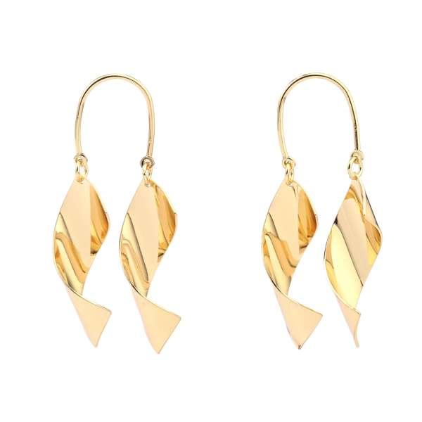 Exuberant Luxury Gold Earring
