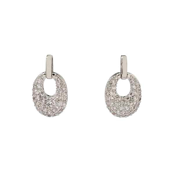 Gail Silver Studded Earring