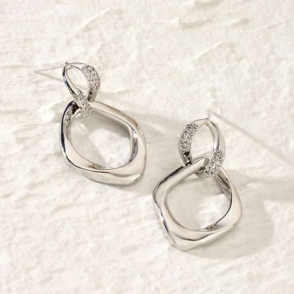 Danyi Silver Looped In Earring
