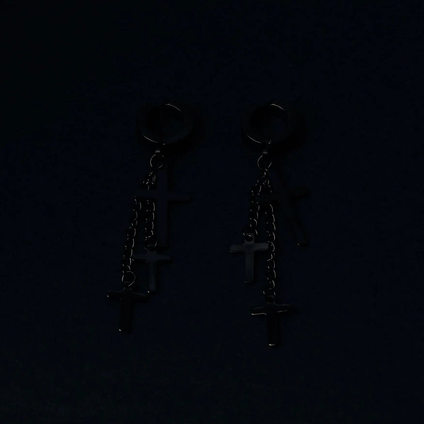 Ear Cuffs Non Piercing Black Earrings | Salty