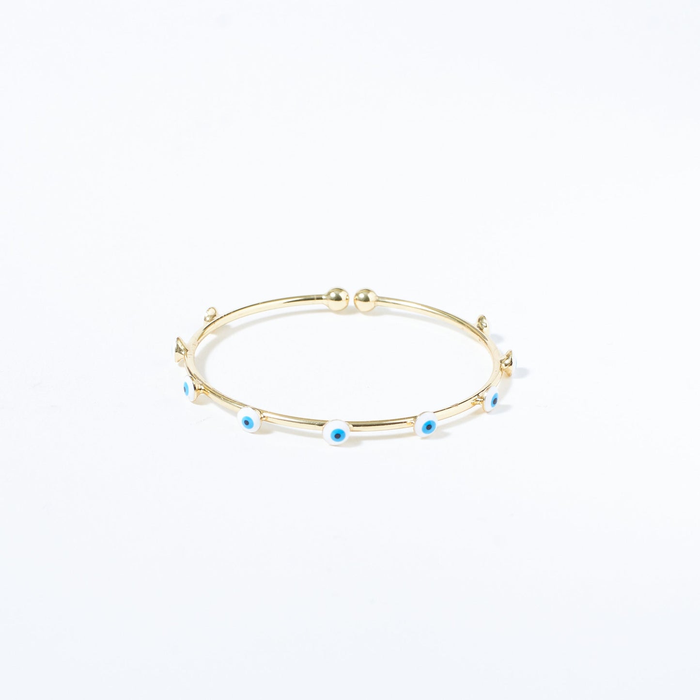 Elegant Evil Eye Bangle Salty