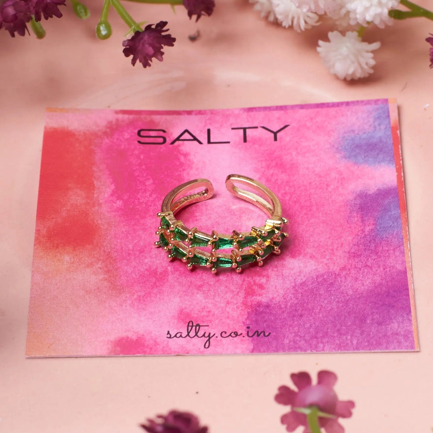 Emerald Oasis Ring | Salty