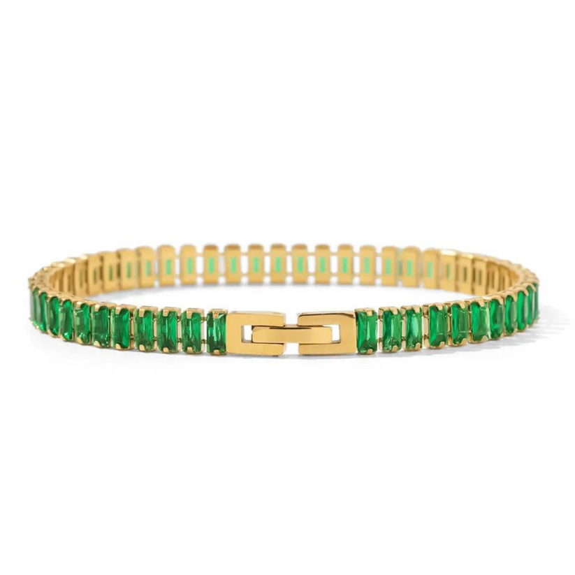 Buy Emerald Dream Tennis Bracelet online