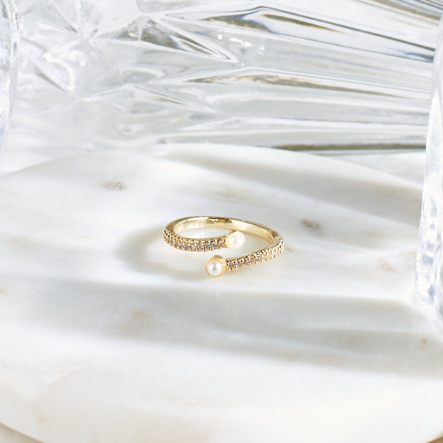 Eternal Pearl Ring Salty