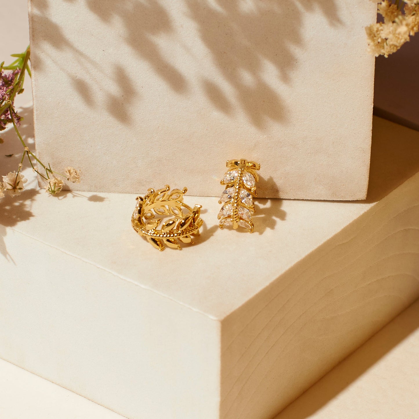 Etoile Crystal Earrings Salty