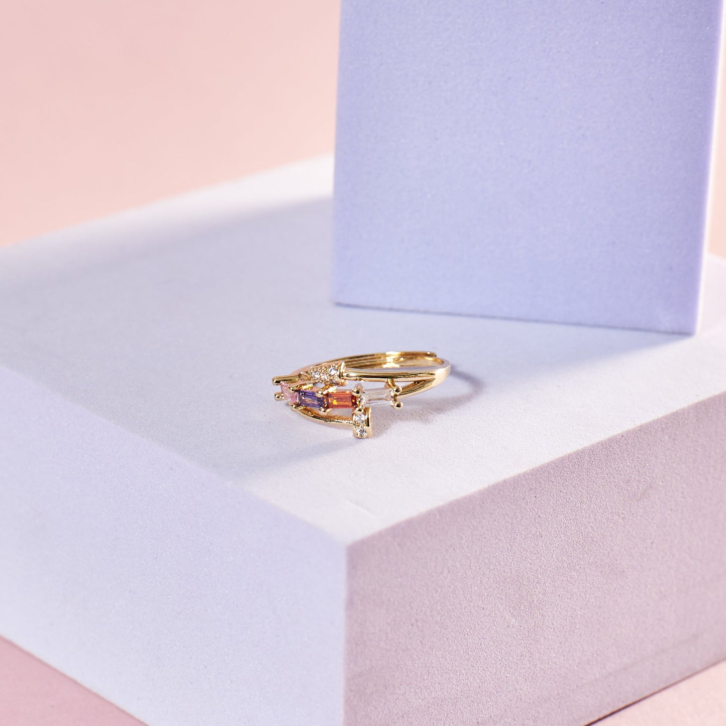 Exclusive Stones Bracelet and Ring Set Salty
