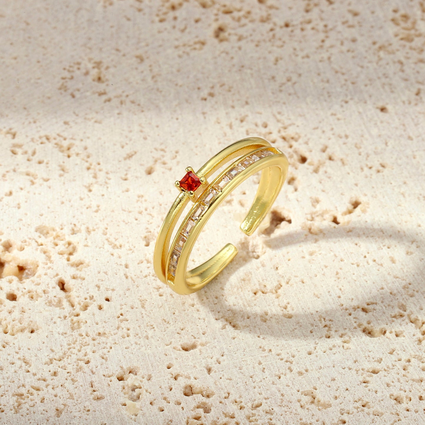 Firelight Elegance Ring