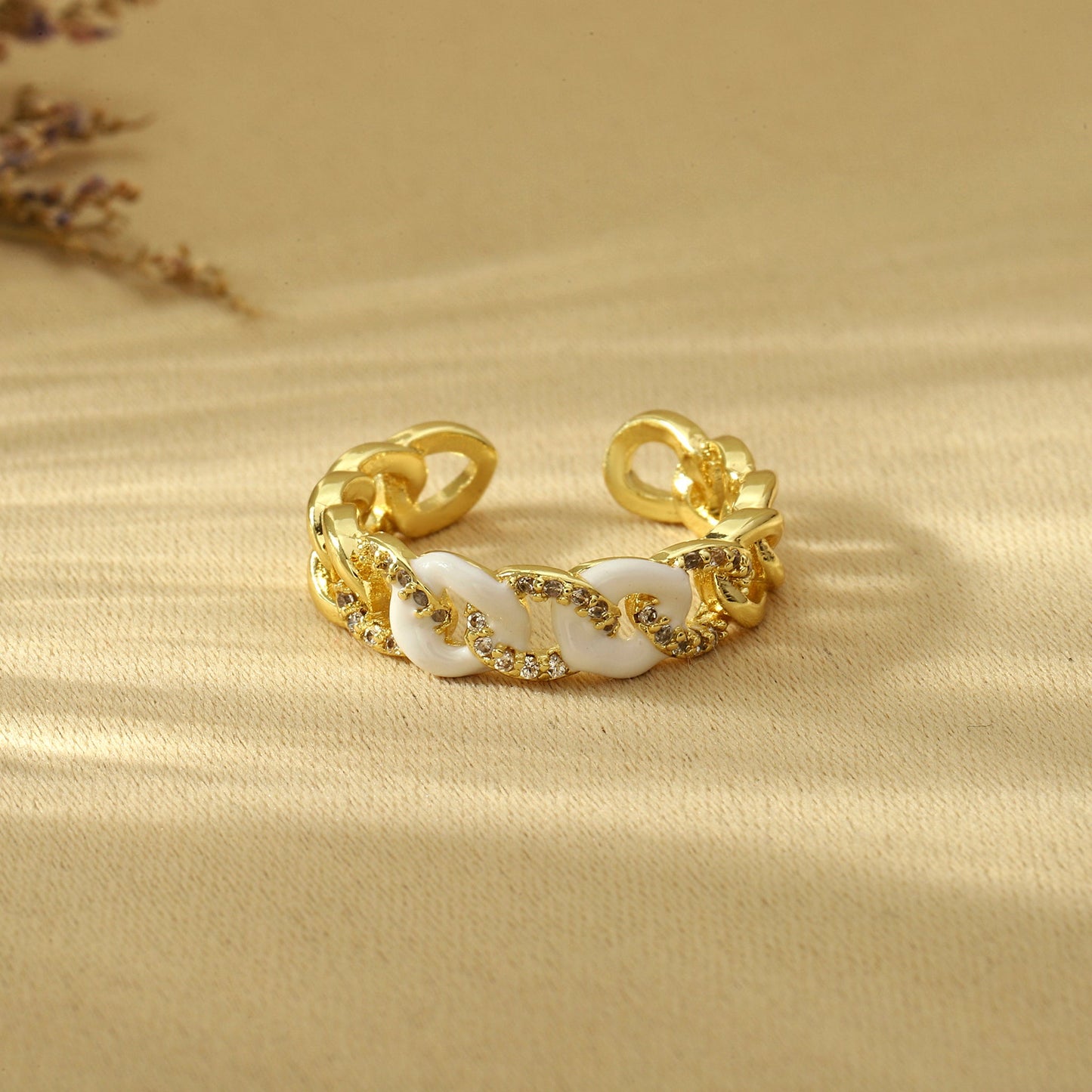 Forever Love Diamond Ring - White