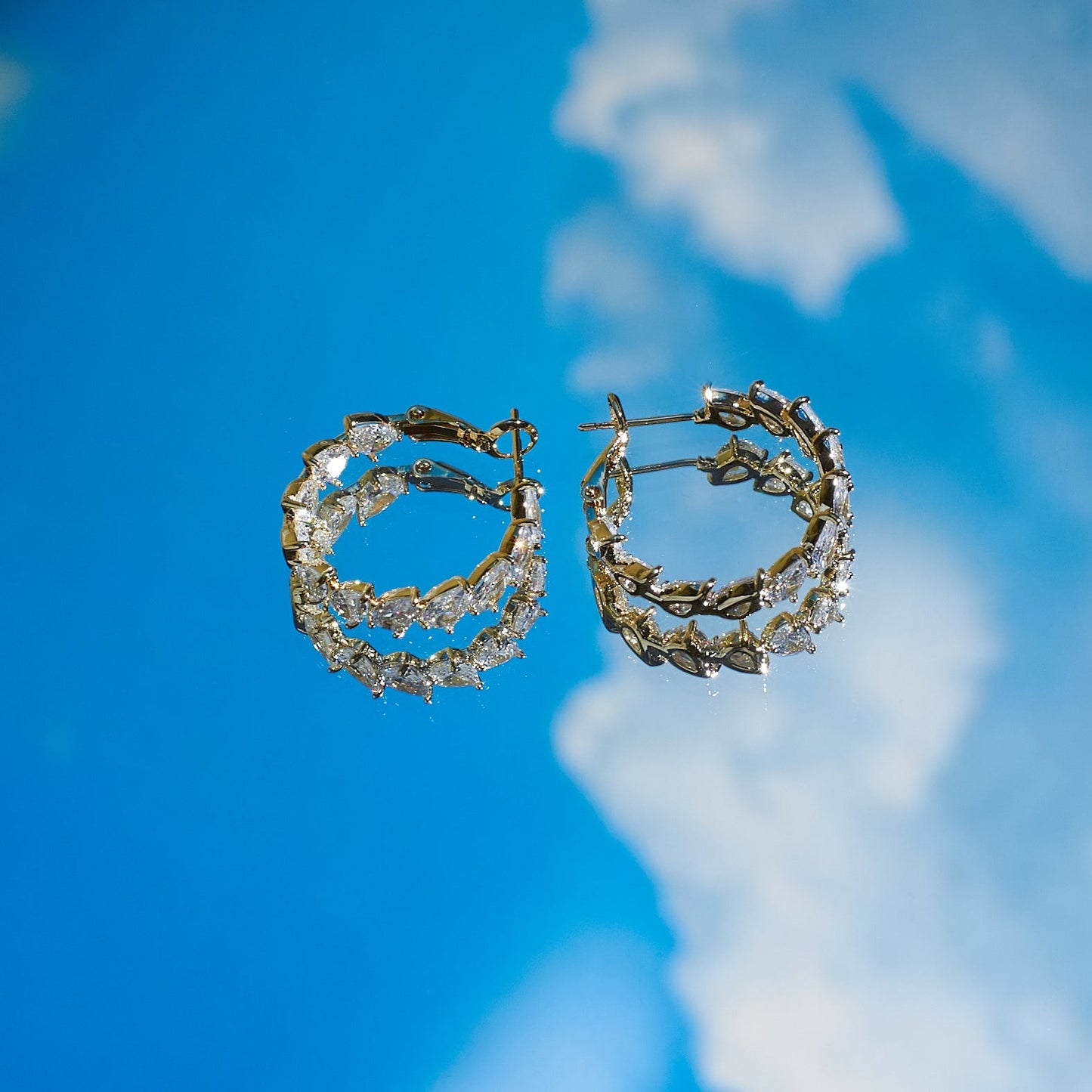 G.O.A.T Diamond Earrings Salty