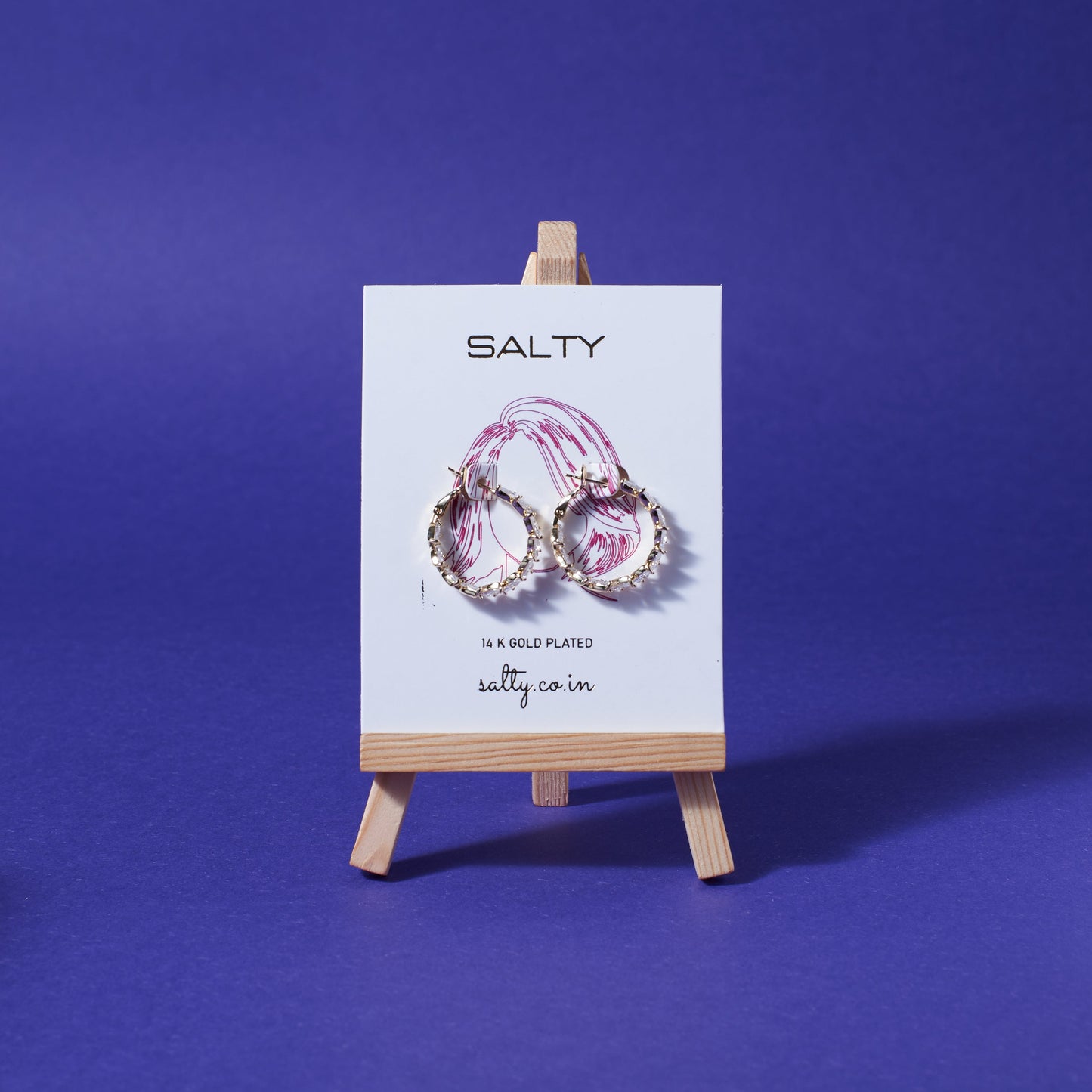 G.O.A.T Diamond Earrings Salty