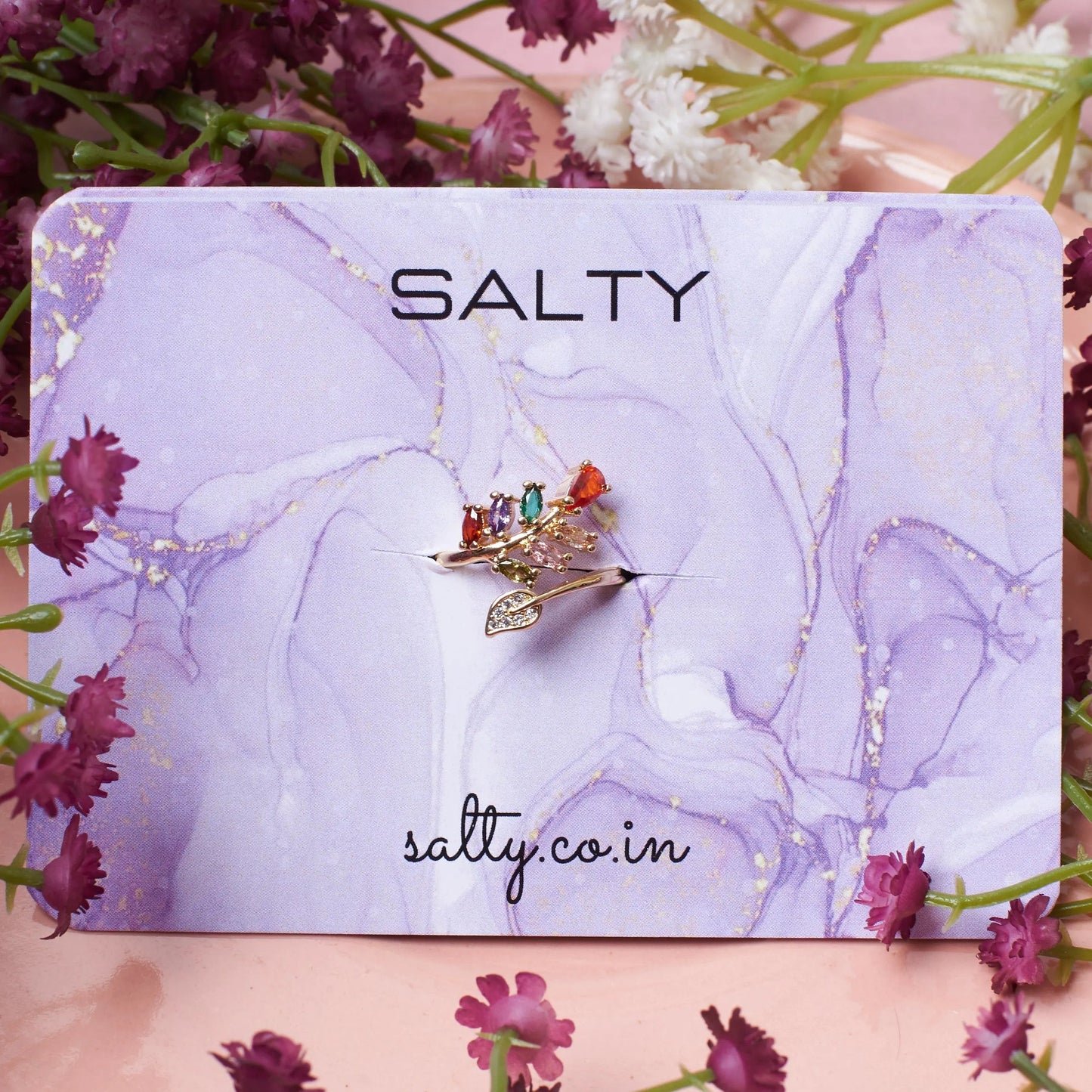 Gemstone Symphony Ring | Salty