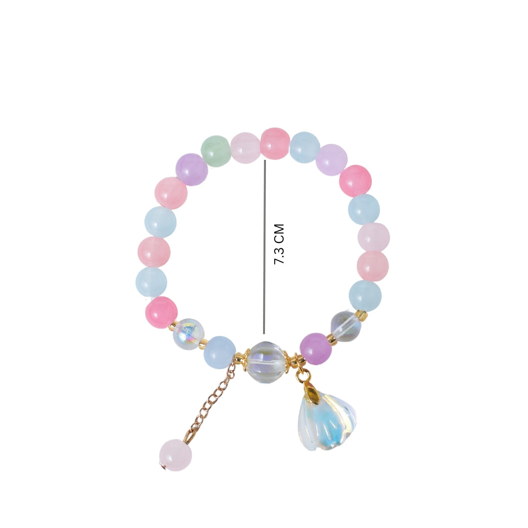 Gentle Pastel Beaded Bracelet | Salty