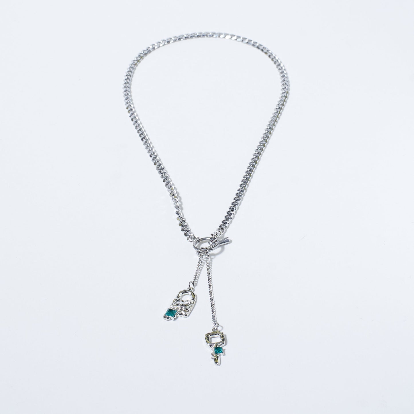 Glamour Toggle Glisten Necklace Salty