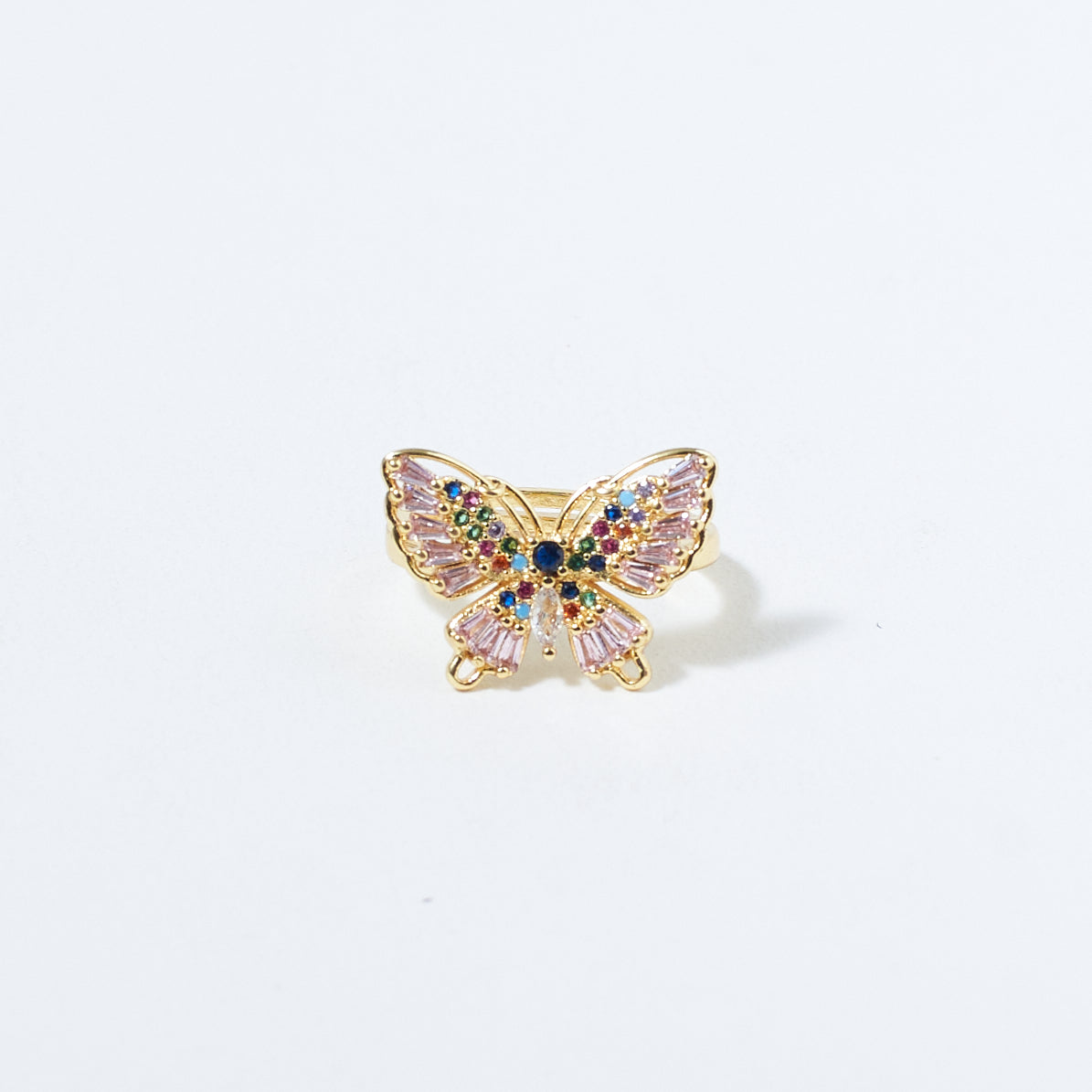 Good Fortune Butterfly Ring Salty