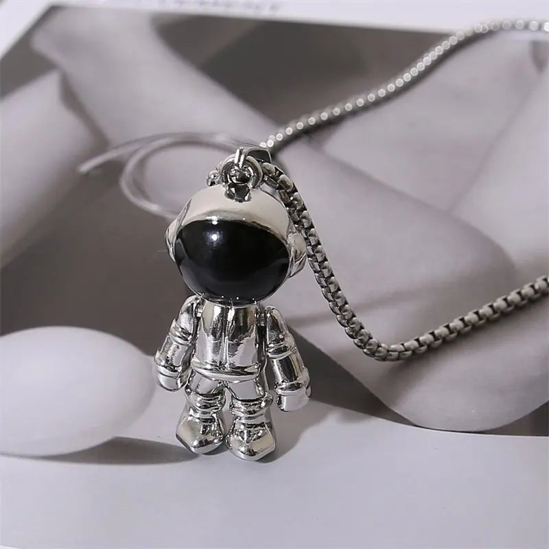 SpaceAce Silver Charm Chain