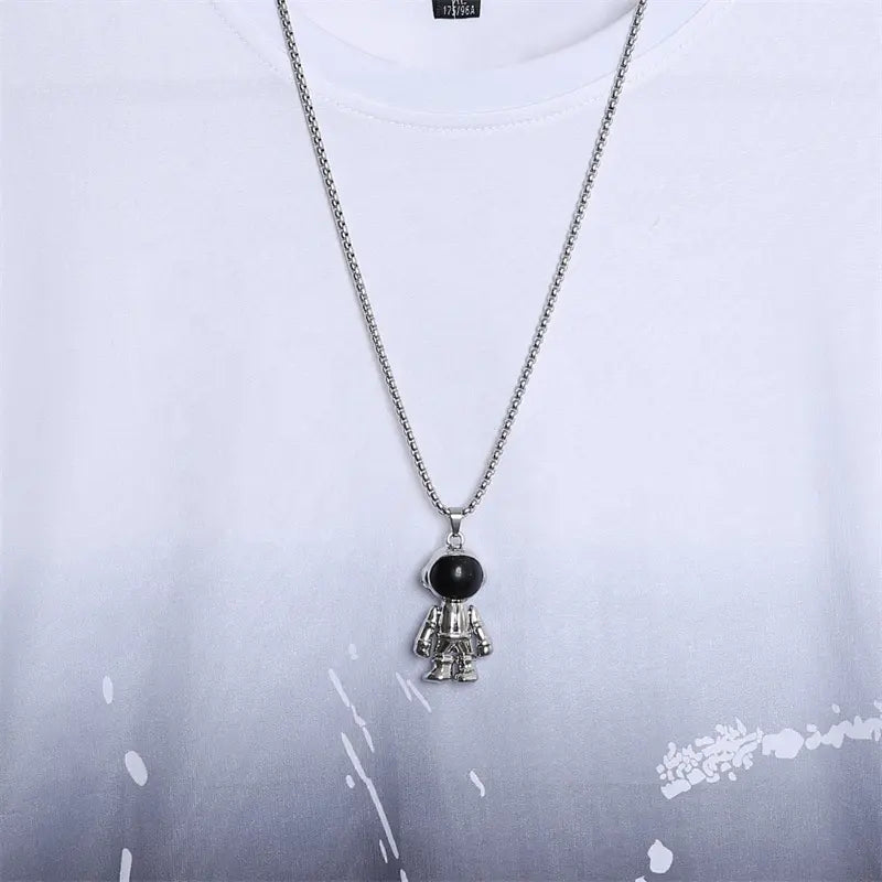SpaceAce Silver Charm Chain