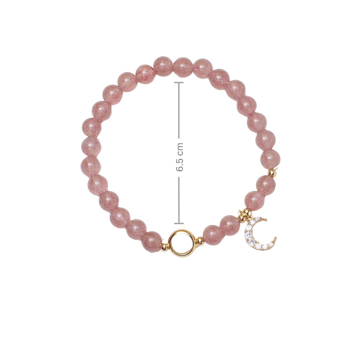 Healing Crystal Luna Stone Band Salty