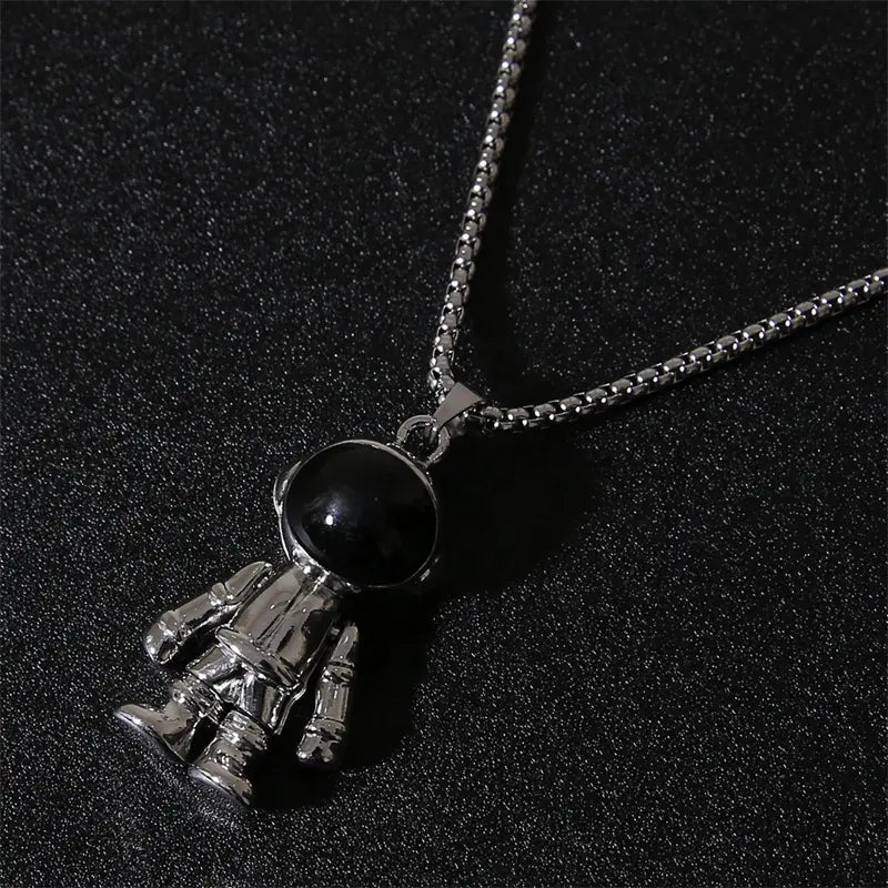 SpaceAce Silver Charm Chain