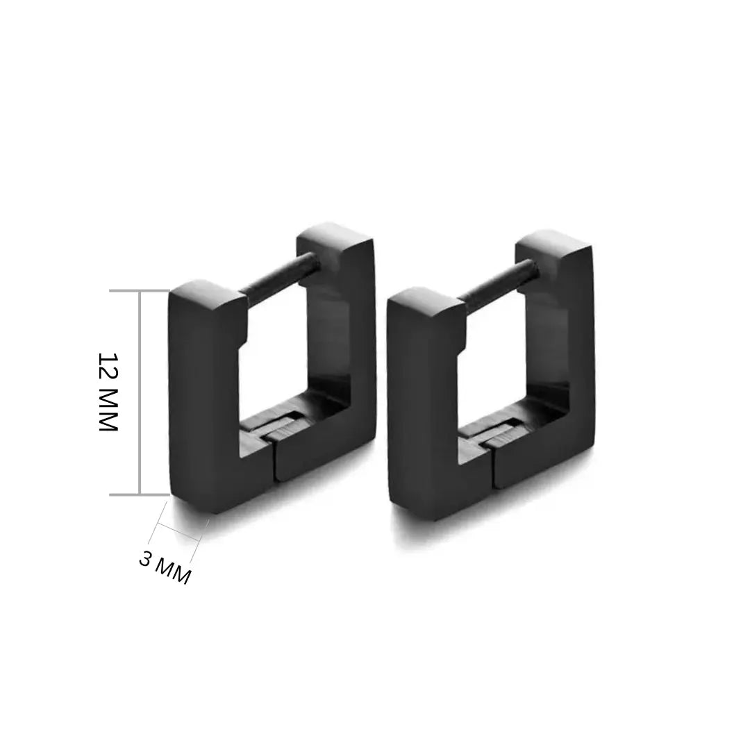 Hector Black Earrings | Salty