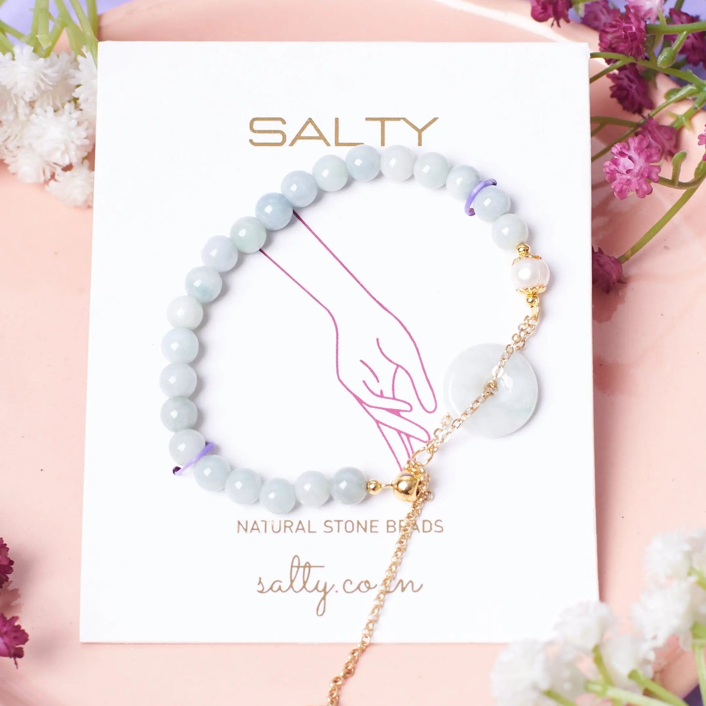Hip & Cool Beaded Band | Salty