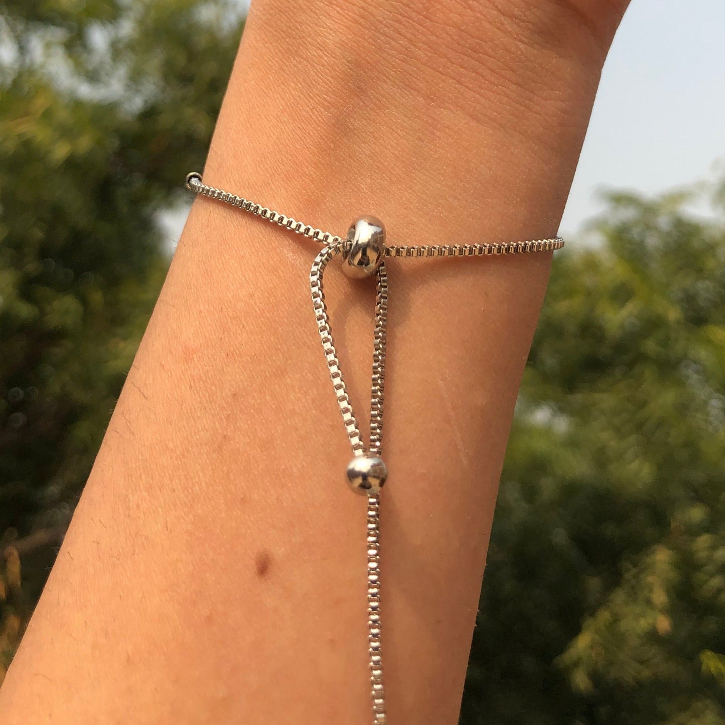 Rhombus Silver Bracelet